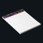 SlipperyJoe's Happy Hanukkah Star von David menora Notizblock<br><div class="desc">SlipperyJoe's Happy Hanukkah Star von David menorah Dreidel künstlerische Feier Candles Jüdische Hebräische Chanukah Schenkungen Dekorationen Judaismus Religionskultur religiöse Praktiken Traditionen geometrische symbolische Gestaltungstiefe Kontrast Ordnung Symmetrie</div>