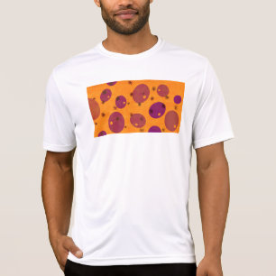 SlipperyJoe's Happy Hanukkah Star von David menora T-Shirt