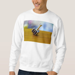 SlipperyJoe's Happy Hanukkah vierseitige Spinnerei Sweatshirt