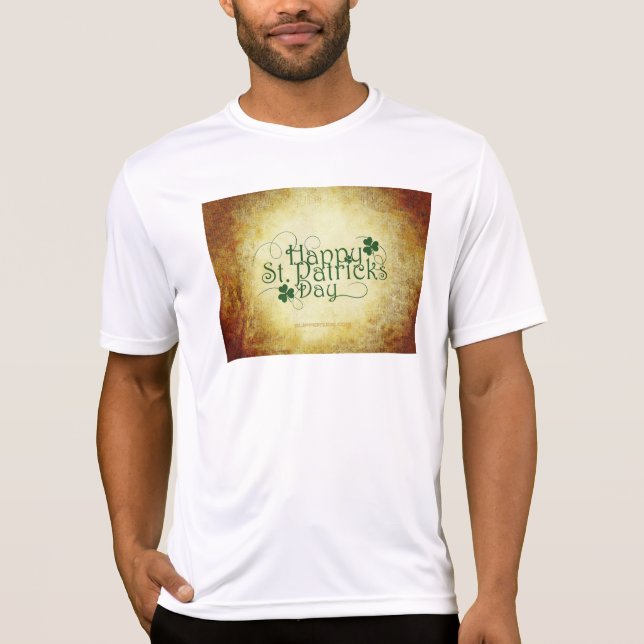 SlipperyJoe's Happy St. Patrick's Day, dreigängig  T-Shirt (Vorderseite)