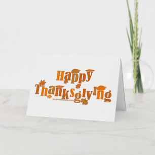 SlipperyJoe's helle festliche Thanksgiving-Grafik