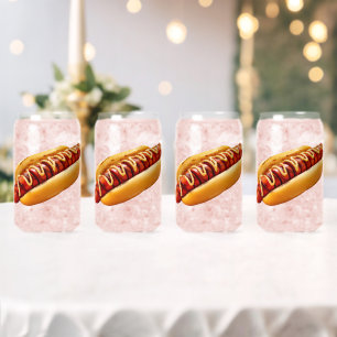 SlipperyJoe's Hot Dog verschachtelt weiche Knochen Dosenglas