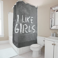 SlipperyJoe's I Like Girls dreckige Tafel dunkel t