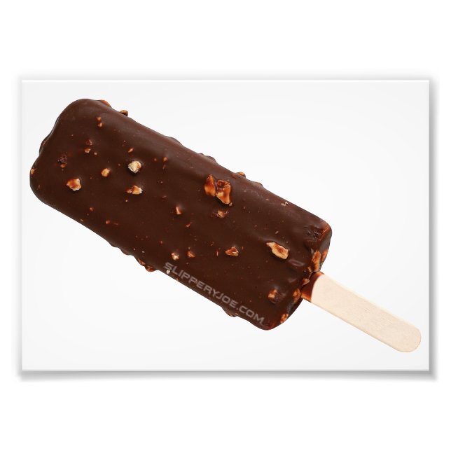 SlipperyJoe's Ice Cream Bar leckere Schokolade co Fotodruck (Vorne)
