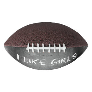SlipperyJoe's Ich mag Mädchen schmutzige schwarze Football