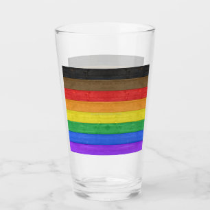 SlipperyJoe's inklusive Regenbogenflagge texturier Glas