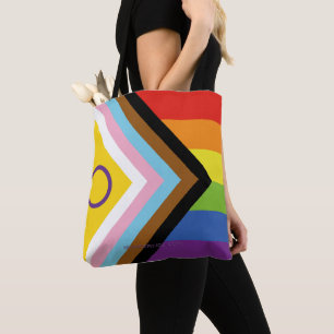 SlipperyJoe's Intersex Pride-Flagge gelber Hinterg