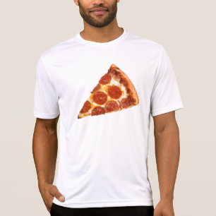 SlipperyJoe's klassische Pepperoni-Pizzaschnitt ge T-Shirt