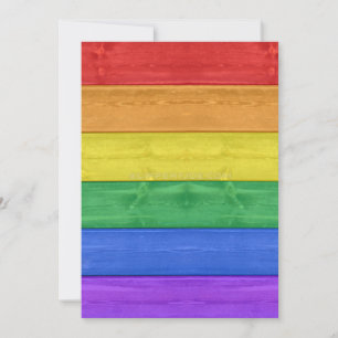 SlipperyJoe's klassischer Regenbogen-Tastsinn hand Feiertagskarte