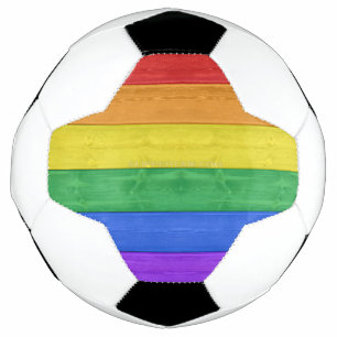 SlipperyJoe's klassischer Regenbogen-Tastsinn hand Fußball