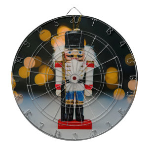 SlipperyJoes klassischer Weihnachts-Nussknacker-Sc Dartscheibe