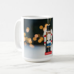 SlipperyJoes klassischer Weihnachts-Nussknacker-Sc Kaffeetasse