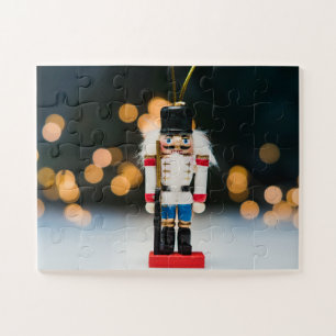 SlipperyJoes klassischer Weihnachts-Nussknacker-Sc Puzzle