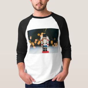 SlipperyJoes klassischer Weihnachts-Nussknacker-Sc T-Shirt