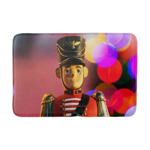 SlipperyJoes klassischer Weihnachts-Spielzeugsolda Badematte