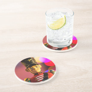 SlipperyJoes klassischer Weihnachts-Spielzeugsolda Getränkeuntersetzer