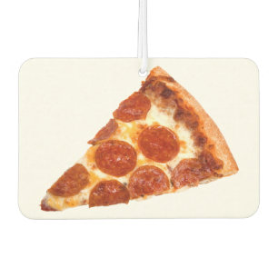 SlipperyJoe's klassisches Pepperoni-Pizza-Stück ge Autolufterfrischer