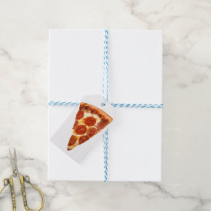 SlipperyJoe's klassisches Pepperoni-Pizza-Stück ge Geschenkanhänger