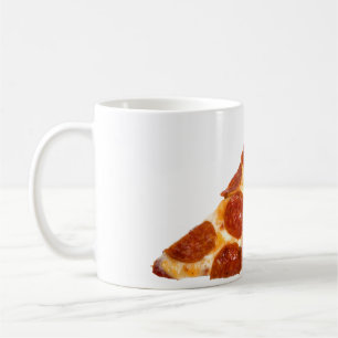 SlipperyJoe's klassisches Pepperoni-Pizza-Stück ge Kaffeetasse