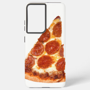 SlipperyJoe's klassisches Pepperoni-Pizza-Stück ge Samsung Galaxy Hülle