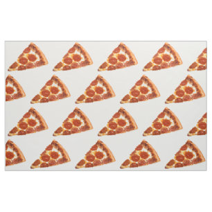 SlipperyJoe's klassisches Pepperoni-Pizza-Stück ge Stoff