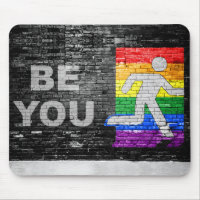 SlipperyJoe's künstlerische Be You Gay Pride-Gesch