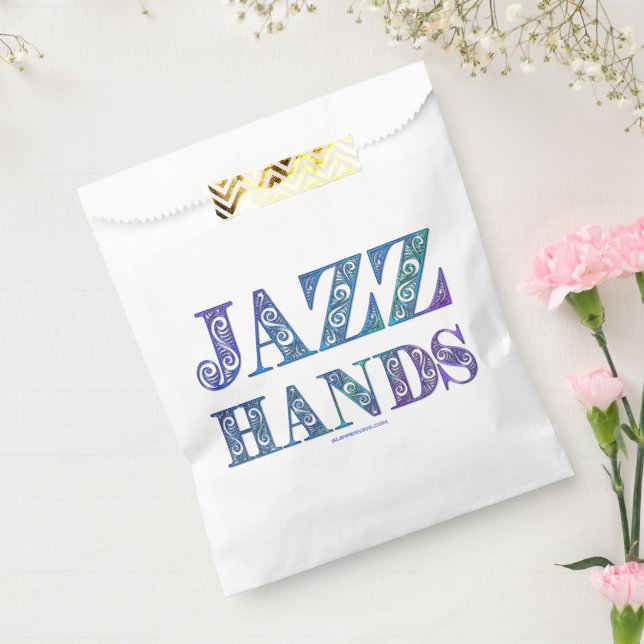 SlipperyJoe's künstlerische Jazz Hands lebendige F Geschenktütchen (Versiegelt)
