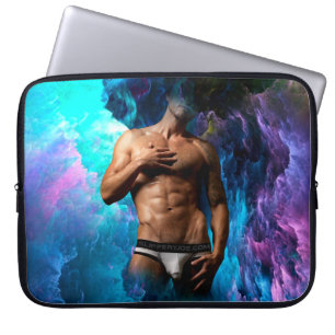 SlipperyJoe's künstlerische Unterwäsche Schwulenpr Laptopschutzhülle