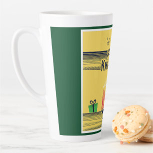 SlipperyJoe's Kwanzaa warme feierliche Tontraditio Milchtasse