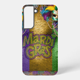 SlipperyJoe's lebendige Mardi Gras-Grafik-Klassike Samsung Galaxy Hülle