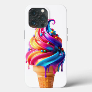 SlipperyJoe's lebhafter Eiscremekegel, ein Klassik Case-Mate iPhone Hülle