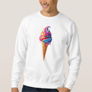 SlipperyJoe's lebhafter Eiscremekegel, ein Klassik Sweatshirt