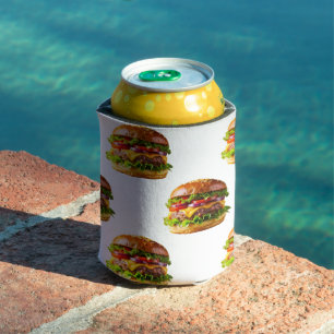 SlipperyJoe's leckeren Cheeseburger knusprig ba Dosenkühler