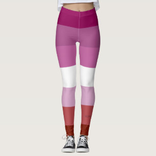 SlipperyJoe's Lesben-Pride-Fahne weiblicher Lipsti Leggings