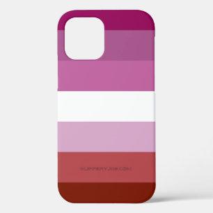 SlipperyJoe's lesbische Pride-Flagge feminine Geme Case-Mate iPhone Hülle