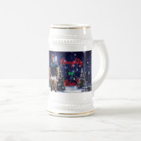 SlipperyJoes leuchtende Weihnachtsbäume zwei musku