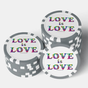 SlipperyJoe's Liebe ist Liebe Spray Gay Pride c Pokerchips