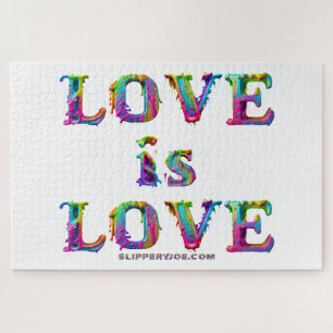 SlipperyJoe's Liebe ist Liebe Spray Gay Pride c Puzzle
