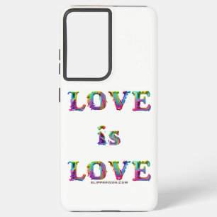 SlipperyJoe's Liebe ist Liebe Spray Gay Pride c Samsung Galaxy Hülle
