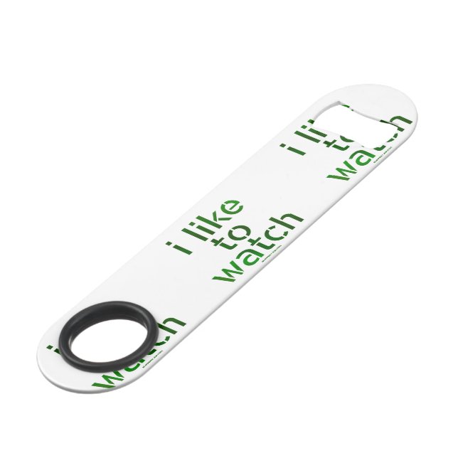 SlipperyJoe's like Watch Voyeurism hält Tom vor Speed Flaschenöffner (Vorderseite Schrägansicht)