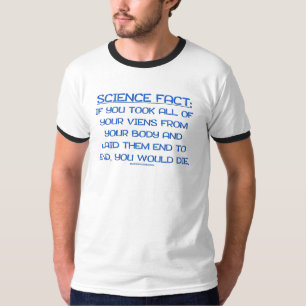 SlipperyJoe's lustige Sprichwort-Science-Faktum Bl T-Shirt