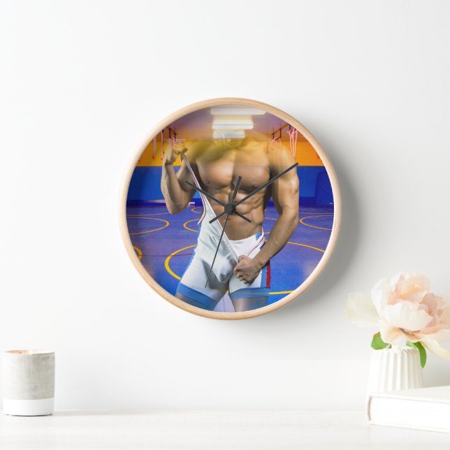 SlipperyJoe's Man Sechserpack-Wrestling-Singlet-Fi Uhr (Zuhause)