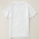 SlipperyJoe's Mann in einem Handtuch, weiße Raummu T-Shirt (Design Rückseite)