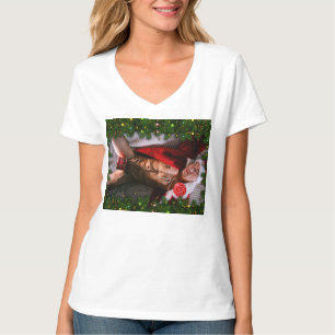 SlipperyJoe's männliche Brust Sechs-Pack Bauch nac T-Shirt