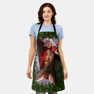 SlipperyJoe's männliche Brust Sechserpack Bauch na Schürze