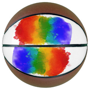 SlipperyJoe's moderne Pride-Splatter-Energie und - Basketball