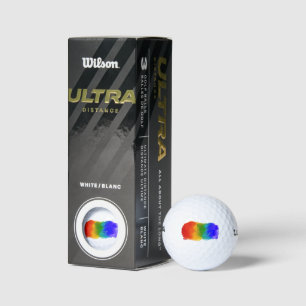 SlipperyJoe's moderne Pride-Splatter-Energie und - Golfball