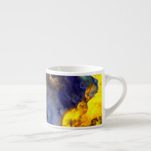 SlipperyJoe's muskulöse Mann-Physik-Dampf-Shirtle Espressotasse