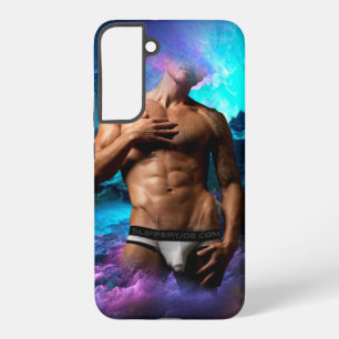 SlipperyJoe's muskulöse Männerunterwäsche-Ausbeulu Samsung Galaxy Hülle