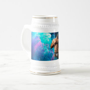 SlipperyJoe's muskulöse Männerunterwäsche Beule ko Bierglas